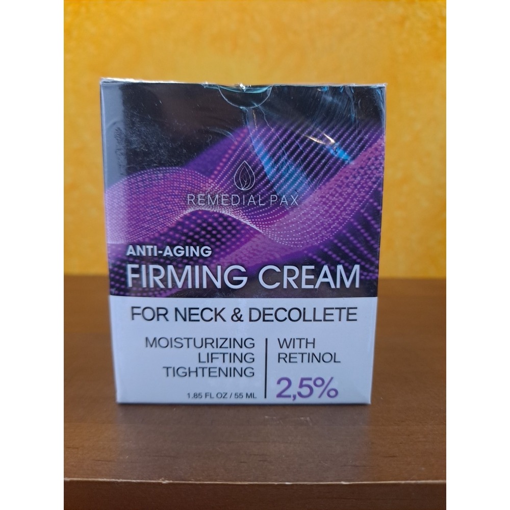 REMEDIAL Pax Anti Aging Neck Firming Cream Moisturizing Lifting 1.85FL Sealed